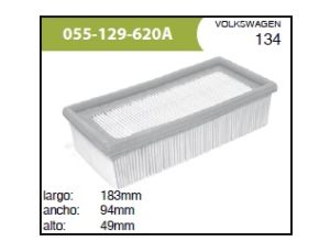 FILTRO PARA AIRE   055-129-620A-ASIA