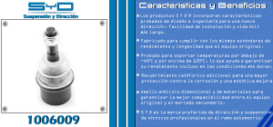 ROTULA DE SUSPENSION CHRYSLER-DODGE-HYUNDAI ASPEN 1006009-SYD