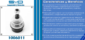 ROTULA DE SUSPENSION CHRYSLER-DODGE-HYUNDAI NITRO 1006011-SYD