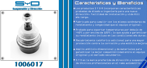 ROTULA DE SUSPENSION CHRYSLER-DODGE-HYUNDAI NITRO 1006017-SYD