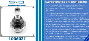 ROTULA DE SUSPENSION CHRYSLER-DODGE-HYUNDAI DAKOTA 1006021-SYD