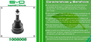 ROTULA DE SUSPENSION FORD-LINCOLN-MERCURY EXPLORER 1008008IT