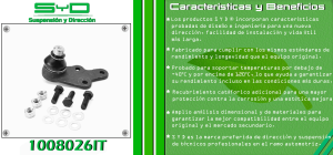 ROTULA DE SUSPENSION FORD-LINCOLN-MERCURY ESCAPE 1008026IT