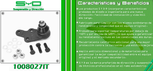 ROTULA DE SUSPENSION FORD-LINCOLN-MERCURY ESCAPE 1008027IT