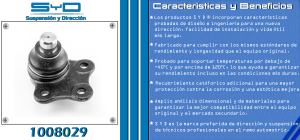 ROTULA DE SUSPENSION FORD-LINCOLN-MERCURY IKON 1008029-SYD