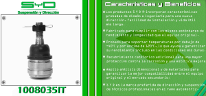 ROTULA DE SUSPENSION FORD-LINCOLN-MERCURY RANGER 1008035IT