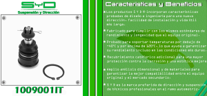 ROTULA DE SUSPENSION HONDA CIVIC 1009001IT