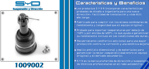 ROTULA DE SUSPENSION HONDA ODYSSEY 1009002-SYD