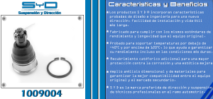 ROTULA DE SUSPENSION HONDA CR-V 1009004-SYD
