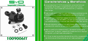 ROTULA DE SUSPENSION HONDA CIVIC 1009006IT