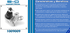 ROTULA DE SUSPENSION ACURA RDX 1009009-SYD