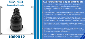 ROTULA DE SUSPENSION ACURA MDX 1009012-SYD