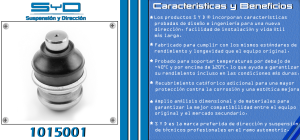 ROTULA DE SUSPENSION CHRYSLER-DODGE-HYUNDAI CALIBER 1015001-SYD