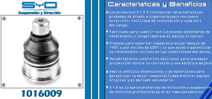 ROTULA DE SUSPENSION NISSAN CUBE 1016009-SYD