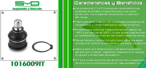ROTULA DE SUSPENSION NISSAN CUBE 1016009IT