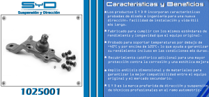 ROTULA DE SUSPENSION TOYOTA 4 RUNNER 1025001-SYD