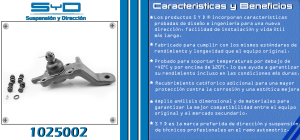 ROTULA DE SUSPENSION TOYOTA 4 RUNNER 1025002-SYD