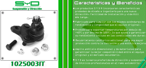 ROTULA DE SUSPENSION TOYOTA CELICA 1025003IT