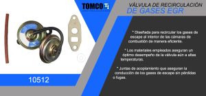 VALVULA EGR CHEVROLET-GMC-BUICK-CADILLAC BERETTA 10512