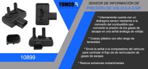 SENSOR DE PRESION VALVULA EGR FORD-LINCOLN-MERCURY COUGAR 10899