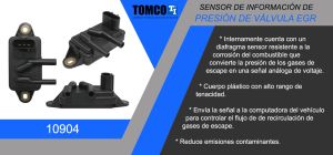 SENSOR DE PRESION VALVULA EGR FORD-LINCOLN-MERCURY CONTOUR 10904