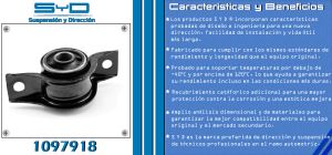 BUJE DE SUSPENSION FORD-LINCOLN-MERCURY FOCUS 1097918-SYD