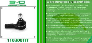 TERMINAL DE DIRECCION PONTIAC MATIZ 1103001IT