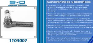 TERMINAL DE DIRECCION CHEVROLET-GMC-BUICK-CADILLAC KODIAK 1103007-SYD