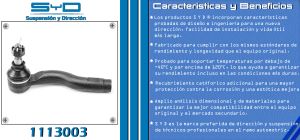 TERMINAL DE DIRECCION MAZDA MAZDA 6 1113003-SYD