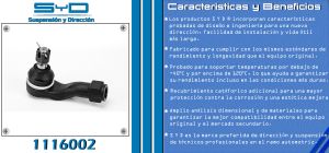 TERMINAL DE DIRECCION NISSAN CABSTAR 1116002-SYD