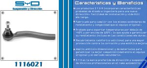 TERMINAL DE DIRECCION NISSAN ROGUE 1116021-SYD