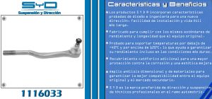 TERMINAL DE DIRECCION NISSAN FRONTIER 1116033-SYD