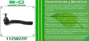 TERMINAL DE DIRECCION TOYOTA RAV4 1125027IT