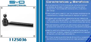 TERMINAL DE DIRECCION TOYOTA COROLLA 1125036-SYD