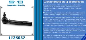 TERMINAL DE DIRECCION TOYOTA HIGHLANDER 1125037-SYD