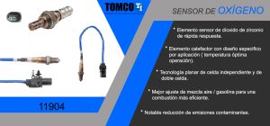 SENSOR DE OXIGENO FORD-LINCOLN-MERCURY C-MAX 11904