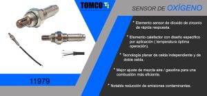 SENSOR DE OXIGENO CHEVROLET-GMC-BUICK-CADILLAC BLAZER 11979
