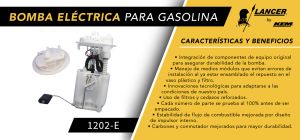 MODULO BOMBA DE GAS ELECTRICA PEUGEOT 206 1202-E