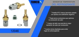 SENSOR DE REFRIGERANTE FORD-LINCOLN-MERCURY CONTOUR 12046