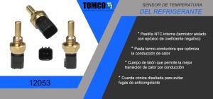 SENSOR DE REFRIGERANTE FORD-LINCOLN-MERCURY VILLAGER 12053