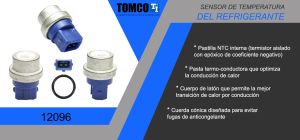 BULBO PARA MOTOVENTILADOR VOLKSWAGEN COMBI 12096