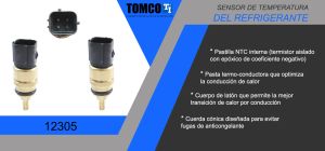 SENSOR DE REFRIGERANTE CHRYSLER-DODGE-HYUNDAI ATOS 12305