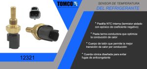 SENSOR DE REFRIGERANTE TOYOTA 4 RUNNER 12321
