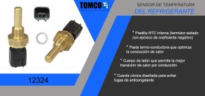 SENSOR DE REFRIGERANTE NISSAN FRONTIER 12324