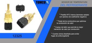 SENSOR DE REFRIGERANTE CHRYSLER-DODGE-HYUNDAI ATTITUDE 12325