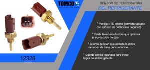SENSOR DE REFRIGERANTE FIAT FIAT 500 12326