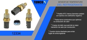 SENSOR DE REFRIGERANTE CHRYSLER-DODGE-HYUNDAI 200 12334