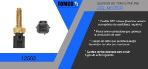 BULBO DE TEMPERATURA FORD-LINCOLN-MERCURY E-150 12502