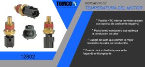 BULBO DE TEMPERATURA FORD-LINCOLN-MERCURY CONTOUR 12802
