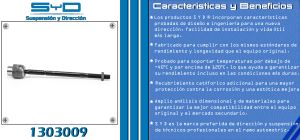 VARILLA DE DIRECCION CHEVROLET-GMC-BUICK-CADILLAC MALIBU 1303009-SYD